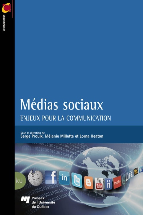 ebook cover of Médias sociaux, by Lorna Heaton, Mélanie Millette, Serge Proulx