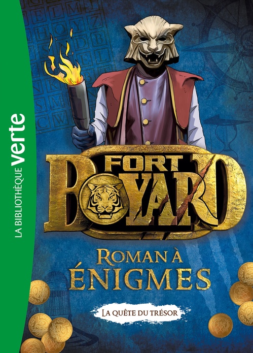 Couverture ebook de Fort Boyard - Roman à énigmes XXL - La quête du trésor, de Adventure Lines Productions