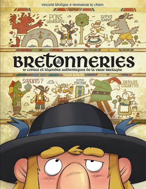 ebook cover of Bretonneries - tome 1 - 10 contes et légendes authentiques de la vraie Bretagne, by Vincent Lévêque, Monsieur le chien