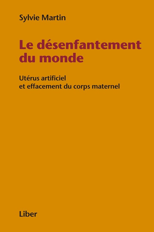Couverture ebook de Désenfantement du monde, de Sylvie Martin