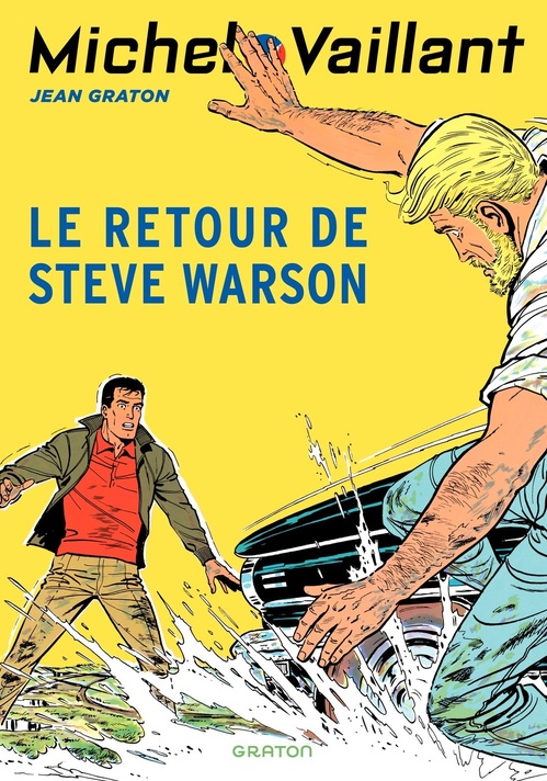 Couverture ebook de Michel Vaillant - Tome 9 - Le Retour de Steve Warson, de Jean Graton