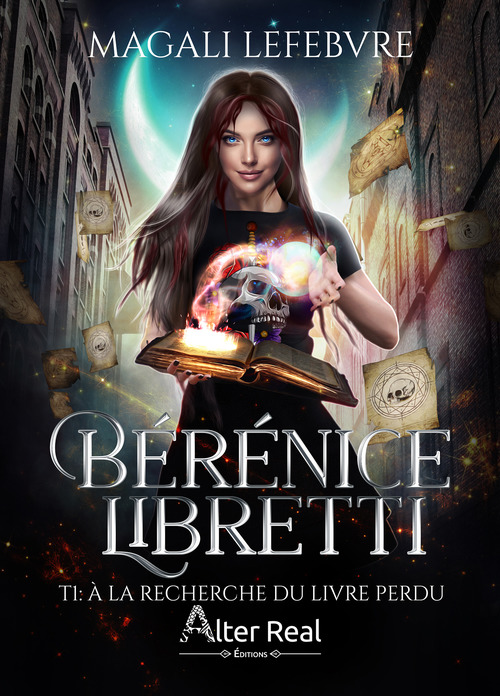 Couverture ebook de À la recherche du livre perdu, de Magali Lefebvre