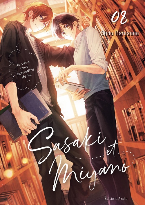 Couverture ebook de Sasaki et Miyano - Tome 8 (VF), de Shou Harusono
