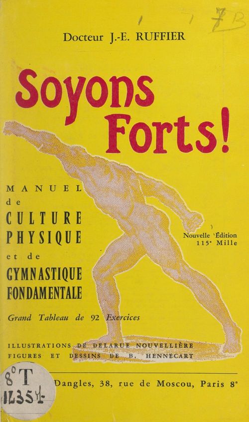 Couverture ebook de Soyons forts !, de James Edward Ruffier