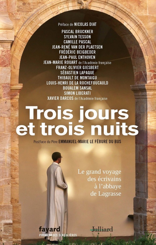 Couverture ebook de Trois jours et trois nuits, de Pascal Bruckner, Sylvain Tesson, Camille Pascal, Jean-René Van der Plaetsen, Frédéric Beigbeder, Raphaël Enthoven, Jean-