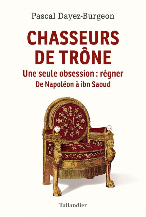 Couverture ebook de Chasseurs de trône, de Pascal Dayez-Burgeon