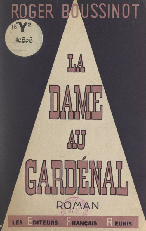 Couverture ebook de La dame au gardénal, de Roger Boussinot