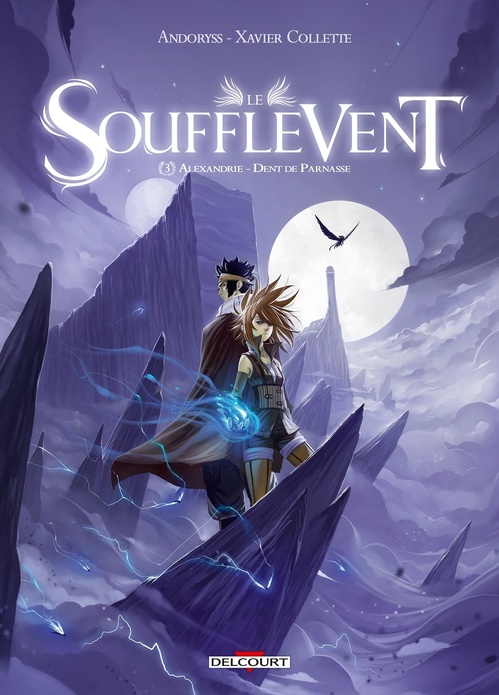 Couverture ebook de Soufflevent T03 - Alexandrie - Dent de Parnasse, de Andoryss