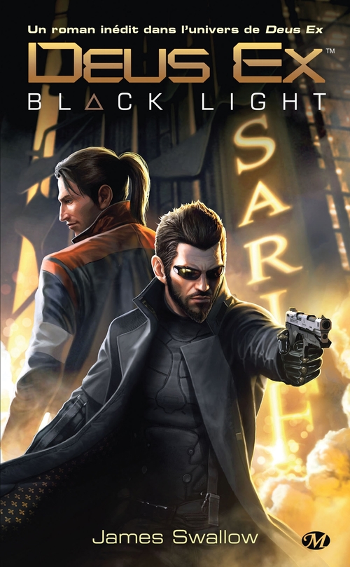 ebook cover of Deus Ex, T1 : Black Light, by James Swallow
