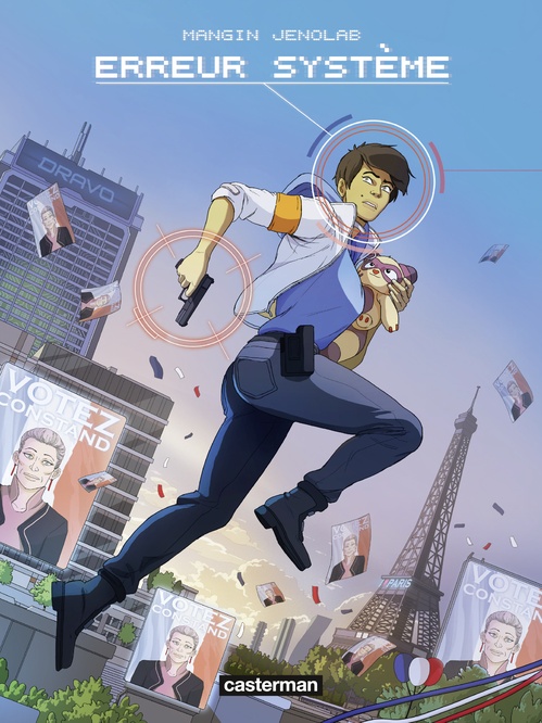 Couverture ebook de Erreur système, de Valérie Mangin, Jenolab