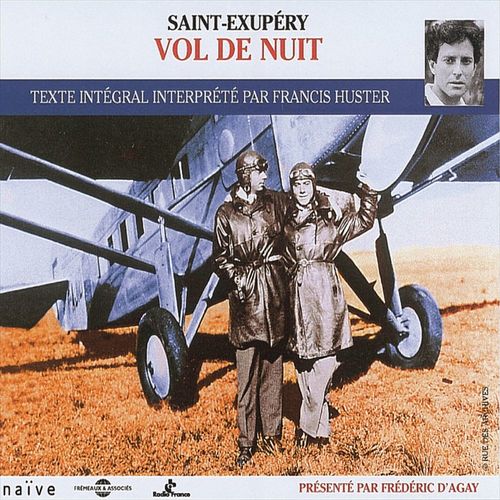 audiobook cover of Vol de nuit - Prix Femina, by Antoine de Saint-Exupéry