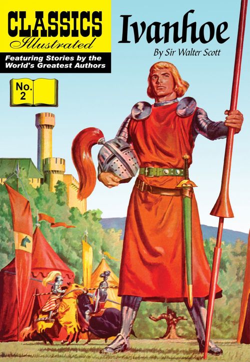 ebook cover of Ivanhoe, by Sir Walter Scott