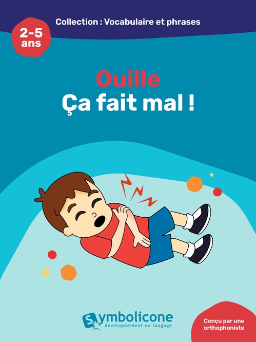 Couverture ebook de Ouille! Ça fait mal, de Caroline Martin