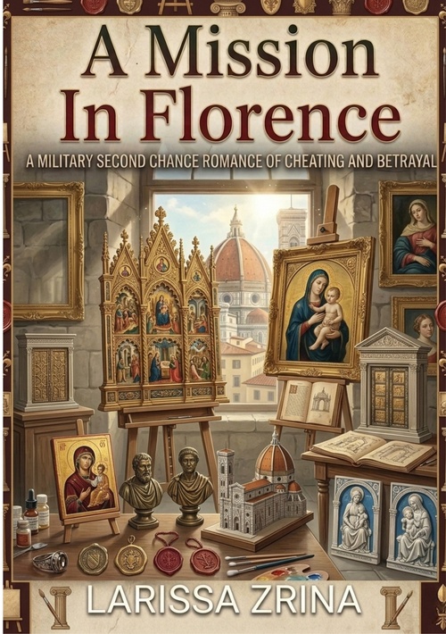 ebook cover of A Mission In Florence, by Larissa Zrina