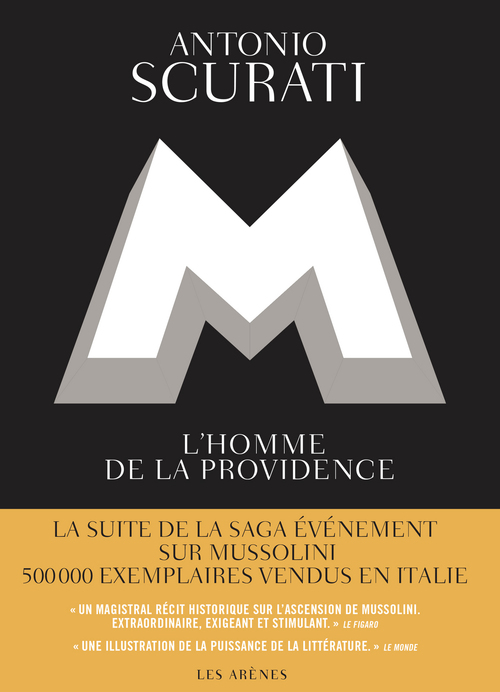 ebook cover of M, l'homme de la providence, by Antonio Scurati