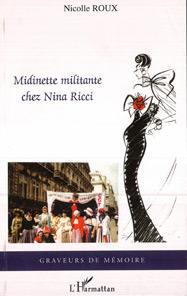 ebook cover of Midinette militante chez Nina Ricci, by Nicole Roux