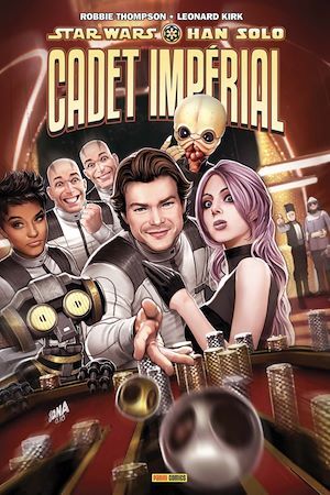 ebook cover of Star Wars: Han Solo - Cadet impérial, by Robbie Thompson, Leonard Kirk