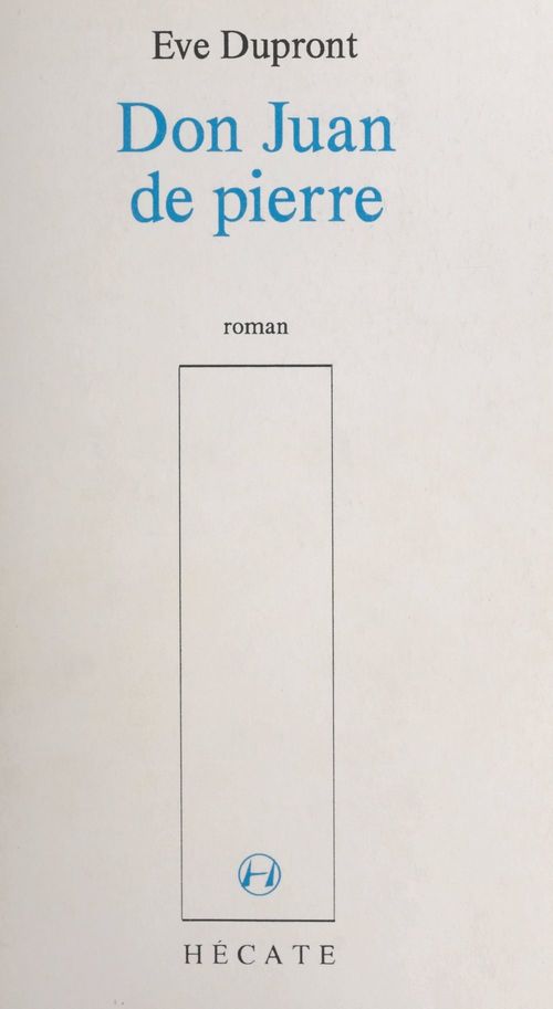 ebook cover of Don Juan de Pierre, by Eve Dupront