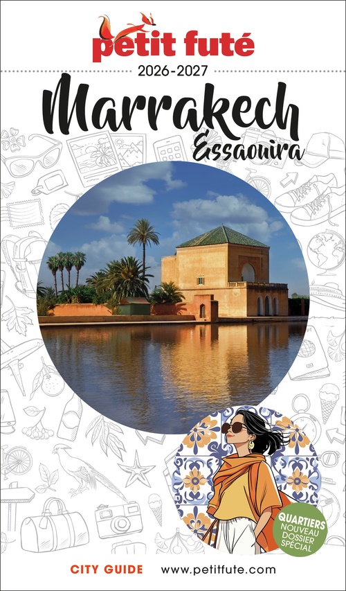 ebook cover of Guide Marrakech 2026 Petit Futé: Essaouira, by Dominique Auzias, Jean-Paul Labourdette