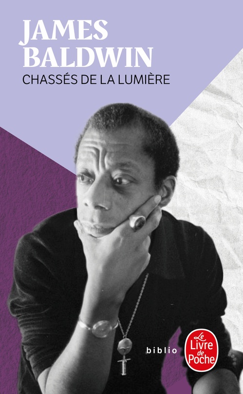 ebook cover of Chassés de la lumière, by James Baldwin