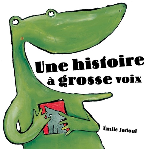 audiobook cover of Une histoire à grosse voix, by Emile Jadoul