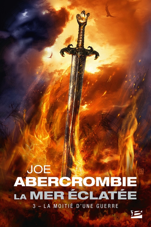 ebook cover of La Mer Éclatée, T3 : La Moitié d'une guerre, by Joe Abercrombie