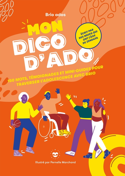 Couverture ebook de Mon dico d'ado, de Brio Ados