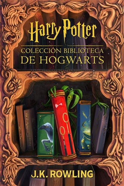 ebook cover of Colección biblioteca de Hogwarts, by J.K. Rowling