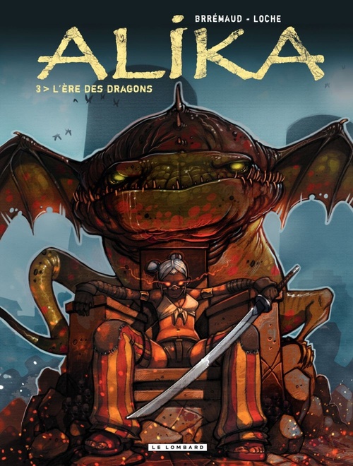 Couverture ebook de Alika - Tome 3 - L'ère des dragons, de Frédéric Brrémaud, John-simon Loche