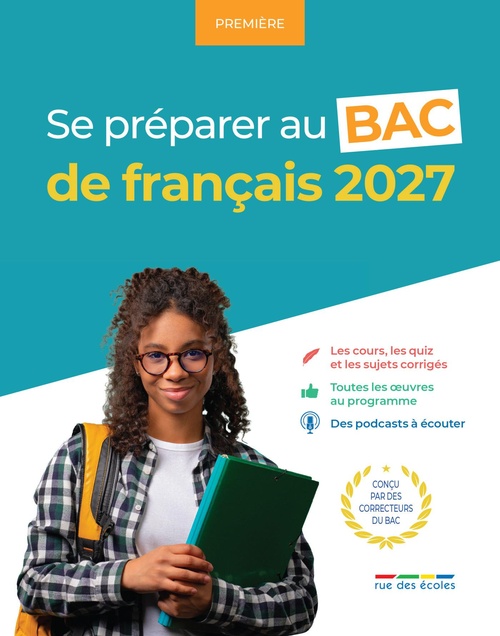 ebook cover of Se préparer au bac de français 2027 - Première, by Collectif
