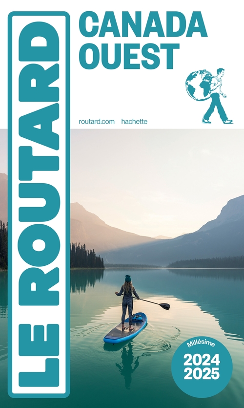 Couverture ebook de Guide du Routard Canada Ouest 2024/25, de Collectif