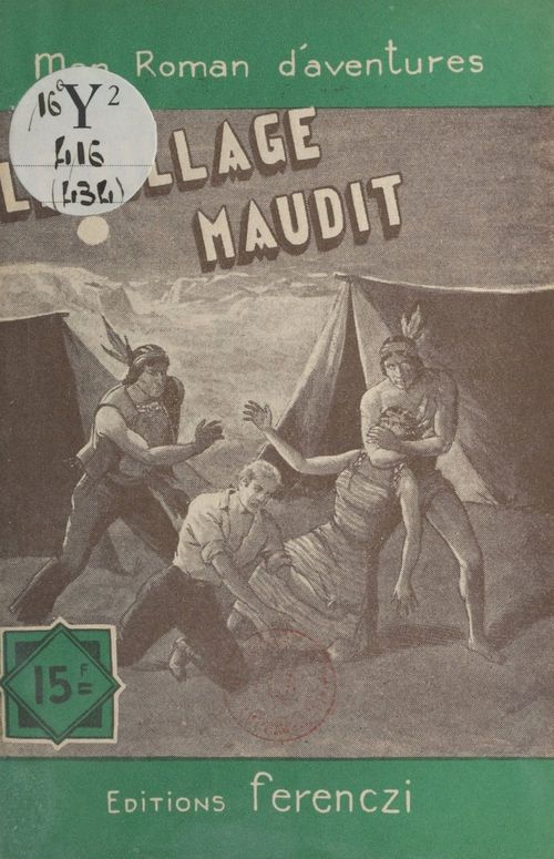 ebook cover of Le village maudit, by Raoul Borjack