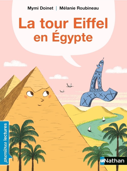 ebook cover of La Tour Eiffel en Egypte, by Mymi Doinet, Mélanie Roubineau