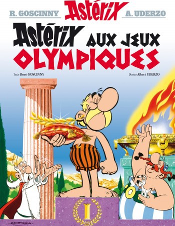 ebook cover of Astérix - Astérix aux jeux Olympiques - n°12, by René Goscinny, Albert Uderzo