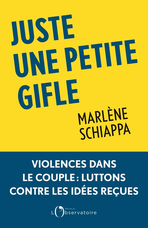 ebook cover of Juste une petite gifle, by Marlène Schiappa