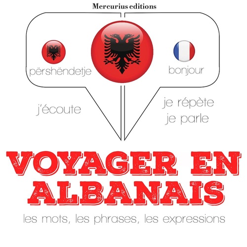 Couverture audiobook de Voyager en albanais, de Jm Gardner