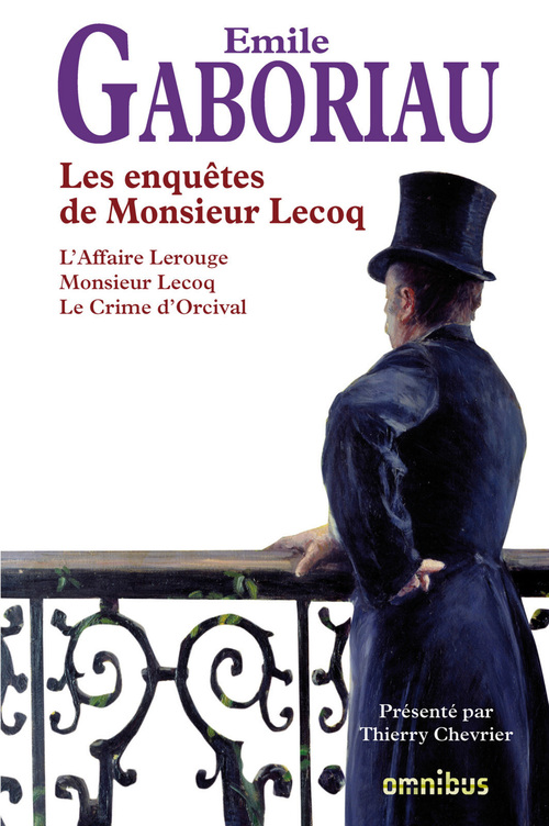 ebook cover of Les enquêtes de Monsieur Lecoq, by Gaboriau Emile