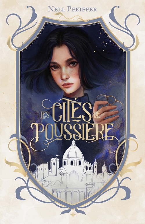 ebook cover of Les Cités de Poussière, by Nell Pfeiffer
