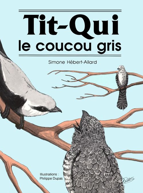 ebook cover of Tit-Qui le coucou gris, by Simone Hebert-Allard