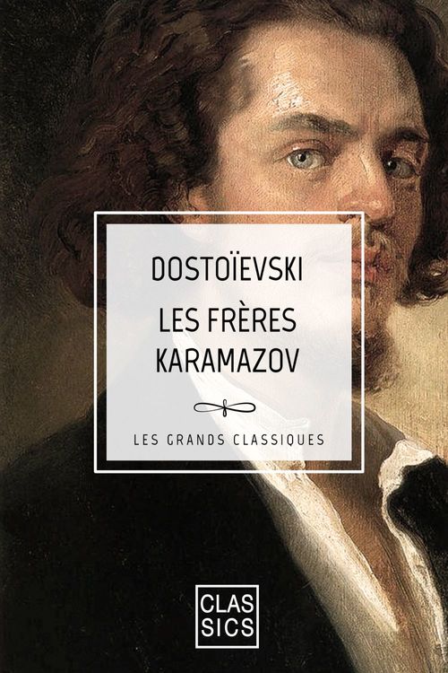 ebook cover of Les frères Karamazov, by Fiodor Dostoievski