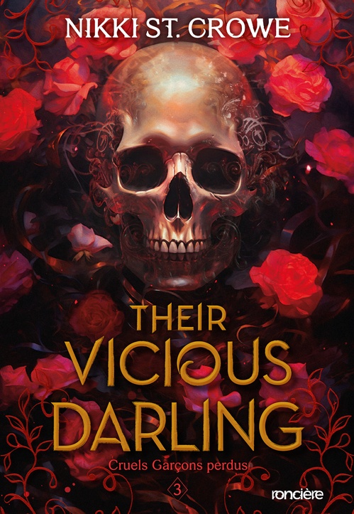 Couverture ebook de Cruels Garçons perdus - Tome 03 Their Vicious Darling (e-book), de Nikki St. Crowe