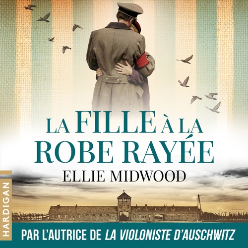 audiobook cover of La Fille à la robe rayée, by Ellie Midwood