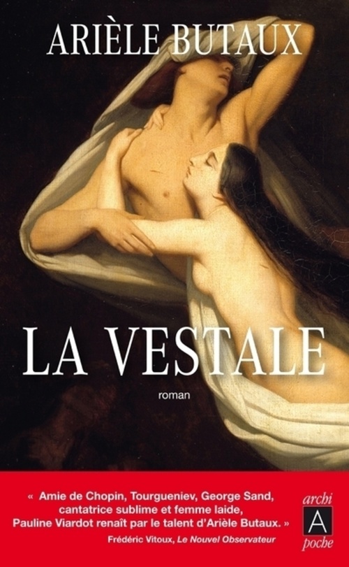 Couverture ebook de La vestale, de Arièle Butaux