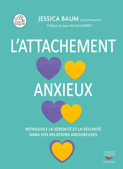 Couverture ebook de L'attachement anxieux, de Jessica Baum