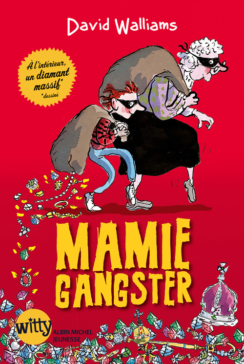 Couverture ebook de Mamie gangster, de David Walliams