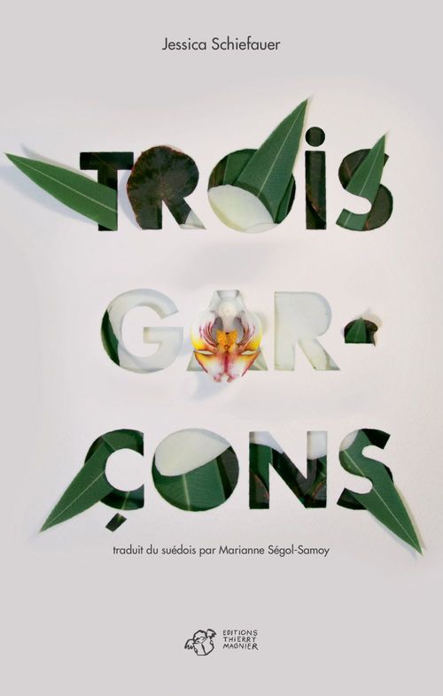 ebook cover of Trois garçons, by Jessica Schiefauer