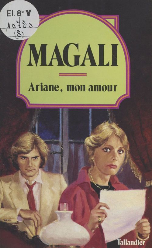 Couverture ebook de Ariane mon amour, de Magali