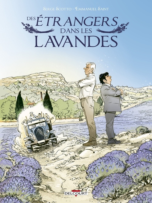 Couverture ebook de Des étrangers dans les lavandes, de Serge Scotto