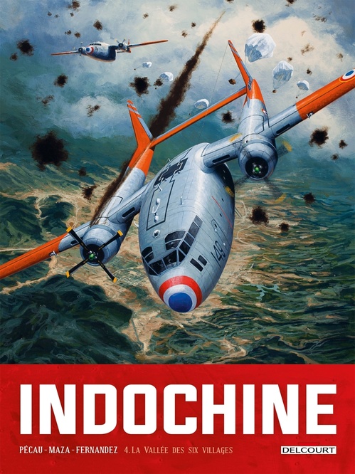 Couverture ebook de Indochine T04 - La Vallée des six villages, de Jean-Pierre Pécau
