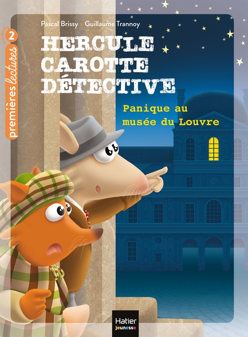 ebook cover of Hercule Carotte - Panique au musée du Louvre CP/CE1 6/7 ans, by Pascal Brissy